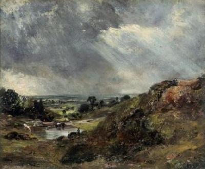 John Constable Branch hill Pond China oil painting art